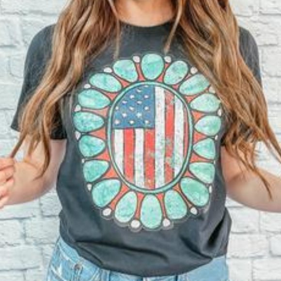 AMERICAN CONCHO Handmade Graphic Tee - Picture 6 of 6
